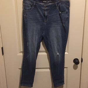 Old Navy mid rise rockstar skinny jeans